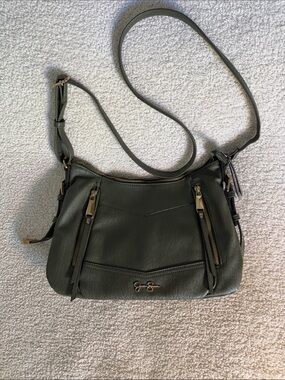 Jessica Simpson Olive Green Crossbody Bag